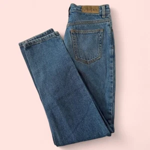 Vintage 90s High Waisted Womens Denim Jeans - 1990s Denim High Waist Jeans - Picture 1 of 8