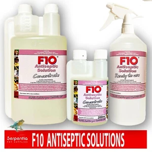 F10 Antiseptic Solutions | Multi Purpose Broad Spectrum Suitable For All Animals - Picture 1 of 9
