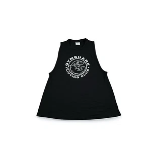 GYMSHARK Legacy Tank Top Muscle Women’s Small Shirt Training Black - Picture 1 of 6