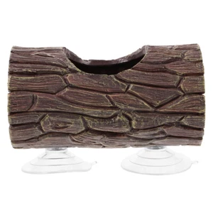 Tank Reptile Habitat Tank Lizard Ornament Lizard Log Hideout Tank Reptile - Picture 1 of 12