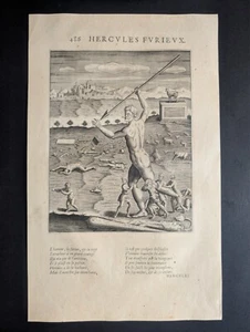 Wütender Herkules, Bilder der beiden Philostraten, Isaak, Stampa 1615 - Bild 1 von 8