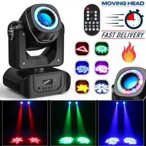 120W LED Moving Head DJ Lights 8Gobo 8 Color Beam DMX Disco Party Spot Lighting - Picture 1 of 11