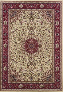 7x10 Sphinx Persien Ivory Traditional 95J Area Rug - Approx 6' 7'' x 9' 6'' - Picture 1 of 1