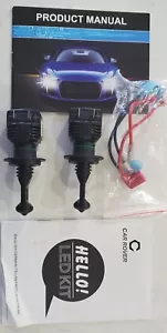 Car Rover H7 LED Bulbs Headlight Cold White 6000k Pack of 2 - Picture 1 of 8