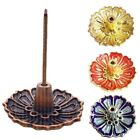 1pc Lotus Flower Shaped Incense Burner Desktop Ornaments Incense Stick Holder