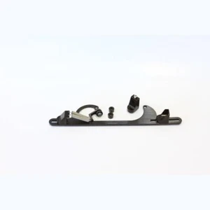 Aeroflow AF64-2001BLK Billet Throttle Cable Bracket Black Suits 4150 Style - Picture 1 of 1