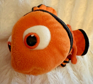 The Disney Store Nemo Plush Orange Clownfish, 9" NWOT