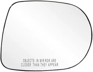 Right Side Heated Mirror Glass with Back Plate Fits Lexus RX350 RX450H - Picture 1 of 2