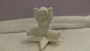 Figura Snowbabies con alas de ángel sentado en estrella de 5 puntos MAX112 - Imagen 1 de 4
