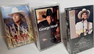3 George Strait Cassette Tapes Easy Come Easy Go Always Never The Same - Picture 1 of 3