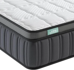 SZSL kleine Doppel Memory Foam Federkernmatratze, 135x190x24cm Hybridmatratze - Bild 1 von 6