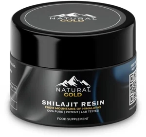 NATURAL GOLD Shilajit, Original Himalayan Shilajit Resin - Gold Grade - PURE - Picture 1 of 7