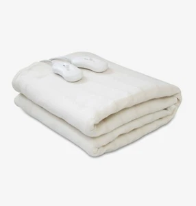 Manta eléctrica doble para cama de 160x140 con 2 mandos | Cama Matrimonio 2x60W - Imagen 1 de 8