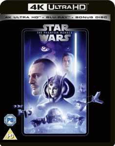 Star Wars: Episode I - The Phantom Menace (4K UHD Blu-ray) Liam Neeson Ray Park