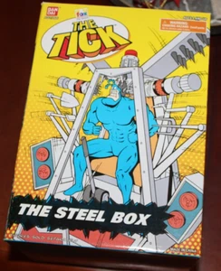 NOS Vintage 1995 THE TICK The Steel Box Plastic #2645 Action Figure Not Included - Picture 1 of 3
