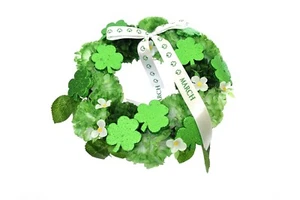 Danbury Mint 11" Willabee & Ward Floral Wreath Collection Home Décor March - Picture 1 of 3