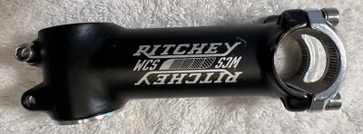 Ritchey WCS Bicycle Stem 100mm Black +/-6 Deg, 26 bar clamp, 1-1/8 steer clamp - Image 1 of 4