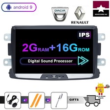 RADIO GPS 8' DACIA SANDERO DUSTER LOGAN RENAULT CAPTUR Xray LADA 2GB RAM ESPAÑA