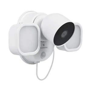 3-in-1 Floodlight for Google Nest Cam Outdoor or Indoor, Battery (Used) - Picture 1 of 6