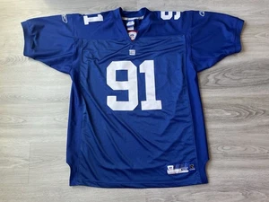 Size 50 - Justin Tuck #91 New York Giants Reebok Football Jersey - Picture 1 of 16