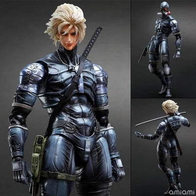 METAL GEAR SOLID2 SONS OF LIBERTY PLAY ARTS Kai Raiden PVC Painted Action Figure - Image 1 of 4