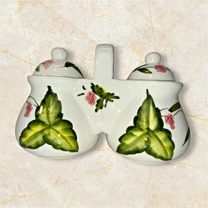 Designpac Vintage Keramik Marmeladenbehälter Floral *lesen - Bild 1 von 22
