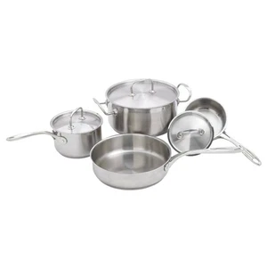 Winco 7-piece Stainless Steel Cookware Set - Picture 1 of 1