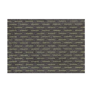 Schöner Wohnen Schmutzfangmatte Fußmatte Matte Sauberlaufmatte gestreift Grau - Bild 1 von 2