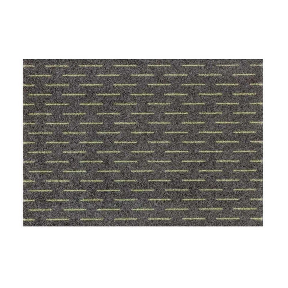 Schöner Wohnen Schmutzfangmatte Fußmatte Matte Sauberlaufmatte gestreift Grau - Bild 1 von 1