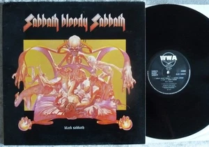 RARE~EXCELLENT~BLACK SABBATH~SABBATH BLOODY SABBATH~1973 WWA UK ST LP~HARD ROCK - Picture 1 of 6