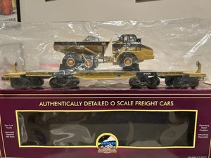 MTH 20-98425 TTX Heavy Duty flatcar with Cat 725 Articulated Truck LN/Box - Picture 1 of 5