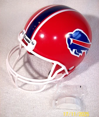 КРАСНЫЙ РЕТРО ДЕТСКИЙ ШЛЕМ И ПОДБОРОДОЧНЫЙ РЕМЕНЬ FRANKLIN BUFFALO BILL ЭПОХИ SB ДЛЯ МАЛЬЧИКОВ - Изображение 1 из 4