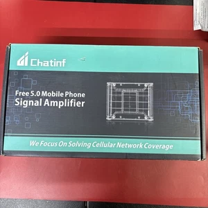 NEW Chatinf Professional 5.0 Pro Cell Phone Signal Amplifier Booster - Picture 1 of 8