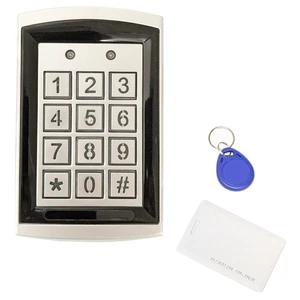 Vandalismusgeschütztes Profi RFID Codeschloss Code-Schloss Haus Schloss Tür Set - Bild 1 von 6