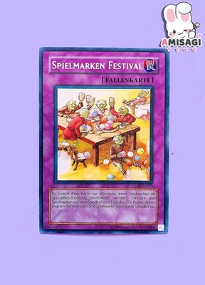 Yu-Gi-Oh! - Spielmarken Festival TLM-DE057 Rare Karte Trading Card TCG Deutsch - Bild 1 von 3