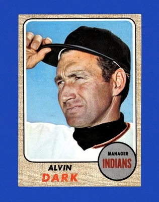 1968 Topps Set-Break #237 Alvin Dark como nuevo *GMCARDS* Foto 1 de 2