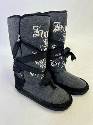 Vintage Juicy Couture Boots Womens Size 8 Y2K Embroidered - Image 1 of 4