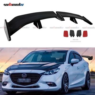 55" For Mazda RX-7 RX-8 Coupe Rear Trunk Spoiler Wing GT PRO Style Wing Glossy - Image 1 of 4