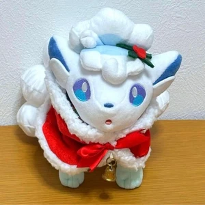 Peluche Pokémon Center Originale Natale 2017 Alolan Vulpix - Foto 1 di 8