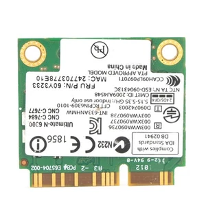 Wireless Network Card 450Mbps Mini Pcie Wifi Card 2.4G/5G For Fru: SPC - Picture 1 of 12