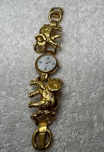 Uhr Armband Elefant Goldtone 6"" Spatz Armband - Bild 1 von 5