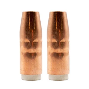 Bernard Style 400 Amp 4592 Tapered Copper MIG Nozzle / Shroud - 2 Pack - Bild 1 von 9