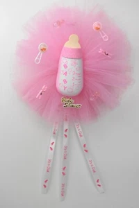 BABYPARTY CORSAGE IT'S A GIRL MOM TO BE CORSAGE MAMA NIÑA - Bild 1 von 6