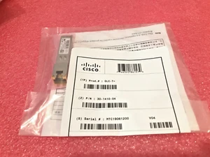 Nowy moduł nadawczo-odbiorczy Cisco GLC-T 1000BASE-T SFP+ RJ-45 30-1410-04 V04 - Zdjęcie 1 z 3