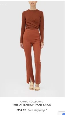 C/meo Collective This Attention Pant Size 8 Rrp £155 - Image 1 of 4