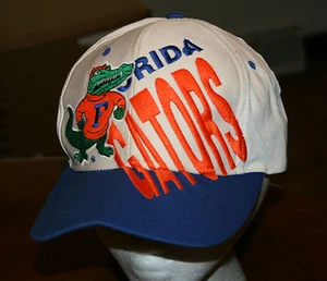 Florida Gators Basketball Snapback Cap C Competitor Hat Vtg 90s Embroidered Golf - Picture 1 of 9