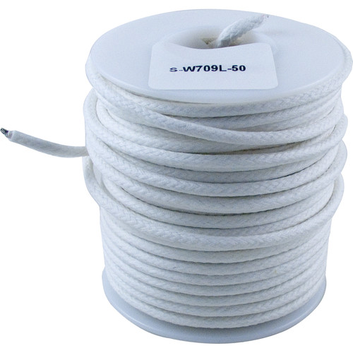 Wire, 20 AWG Stranded Core, Lacquered Cloth Cover, 600V, White, Length ...