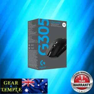 NEW Logitech G304 LIGHTSPEED Wireless Mouse Gaming Programmable 12000 DPI Black - Picture 1 of 1