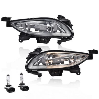 Pair Front Bumper Smoked Driving Fog Light Lamp Fit For 2011-2013 Hyundai Sonata - Image 1 of 4