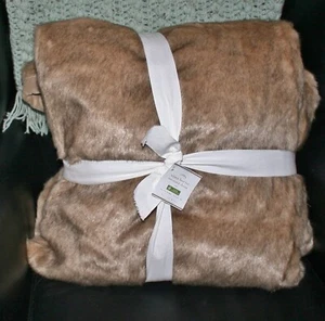 POTTERY BARN ALPACA OVERSIZED THROW - Picture 1 of 2